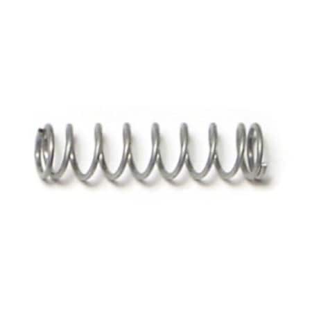 Midwest Fastener 15/64" x .025" x 1" Steel Compression Springs 1 12PK 18665